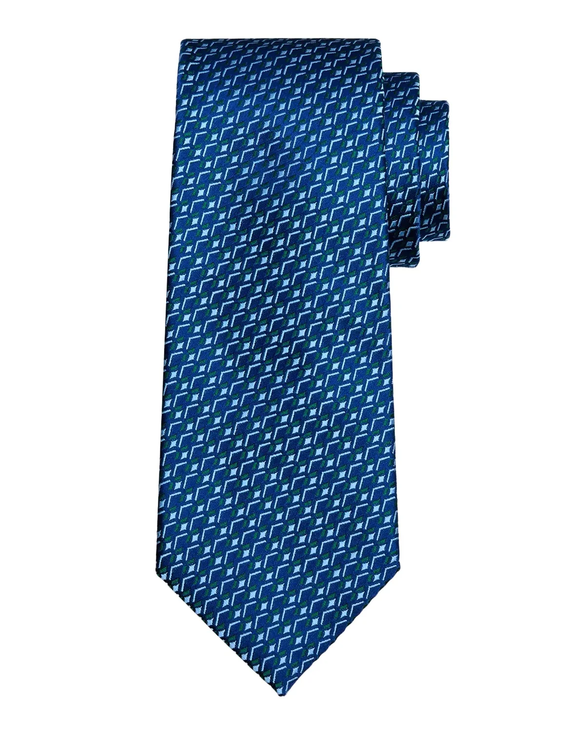Men's Geometric Woven Silk Tie Men's Geometric Woven Silk Tie