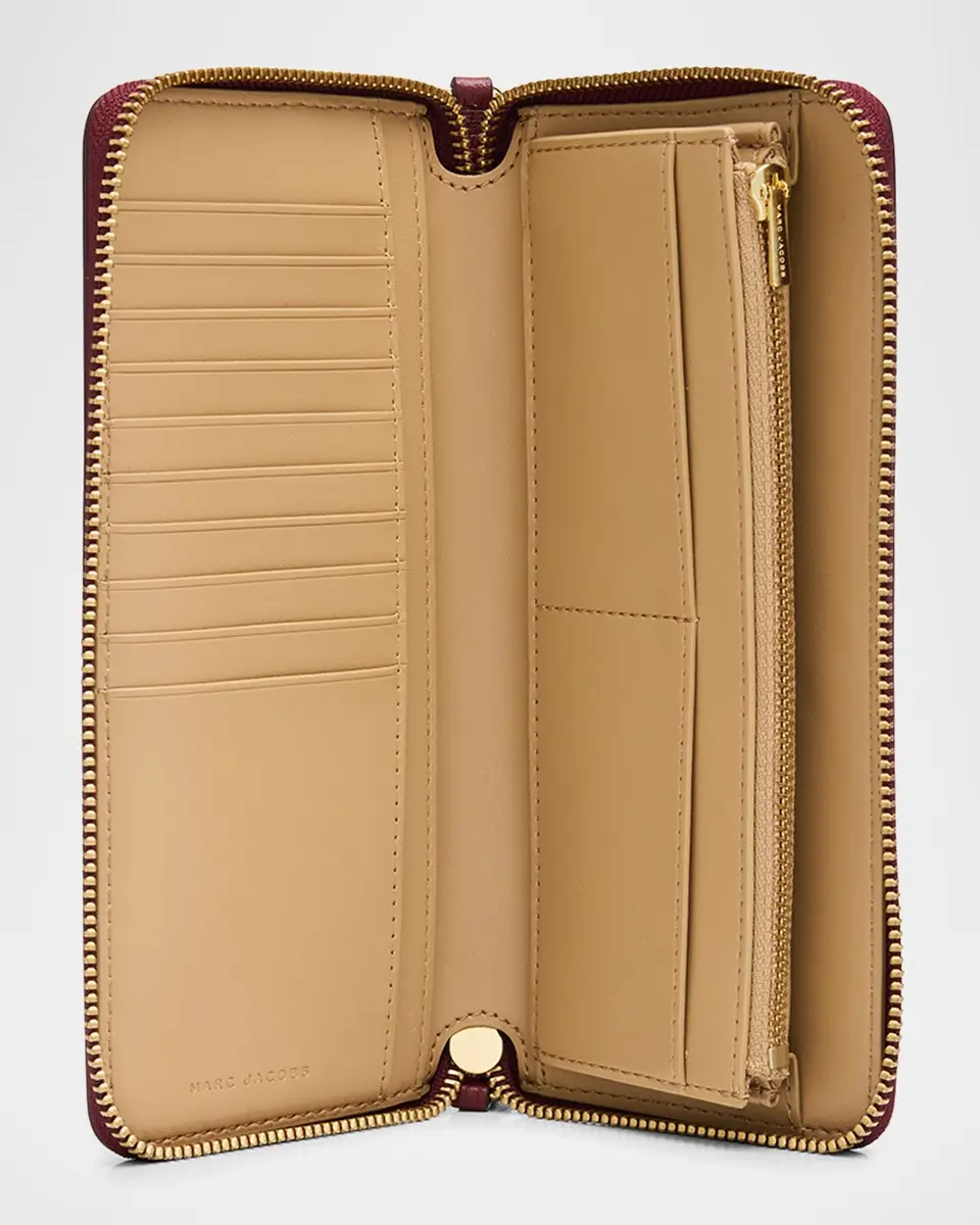 Marc Jacobs The Leather Continental Wallet | Thumbnail 2 Marc Jacobs The Leather Continental Wallet | Thumbnail 2