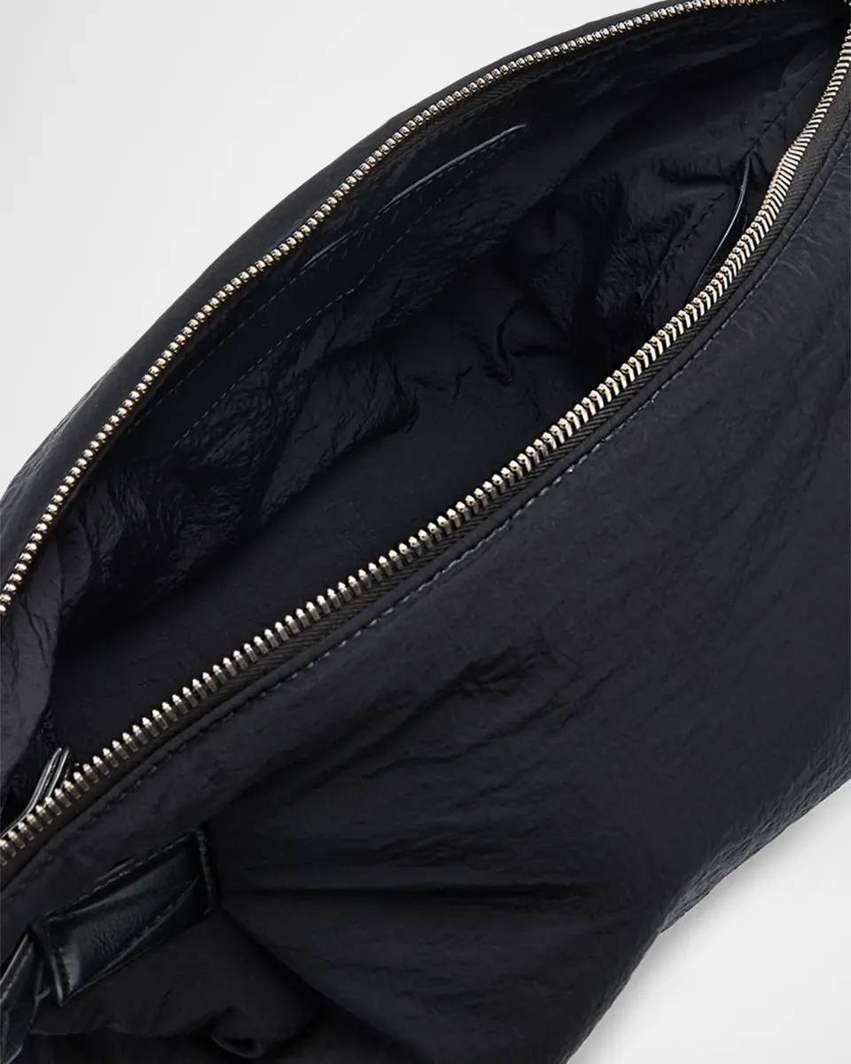 Bottega Veneta Men's Crossroad Paper Nylon Small Pouch | Thumbnail 3