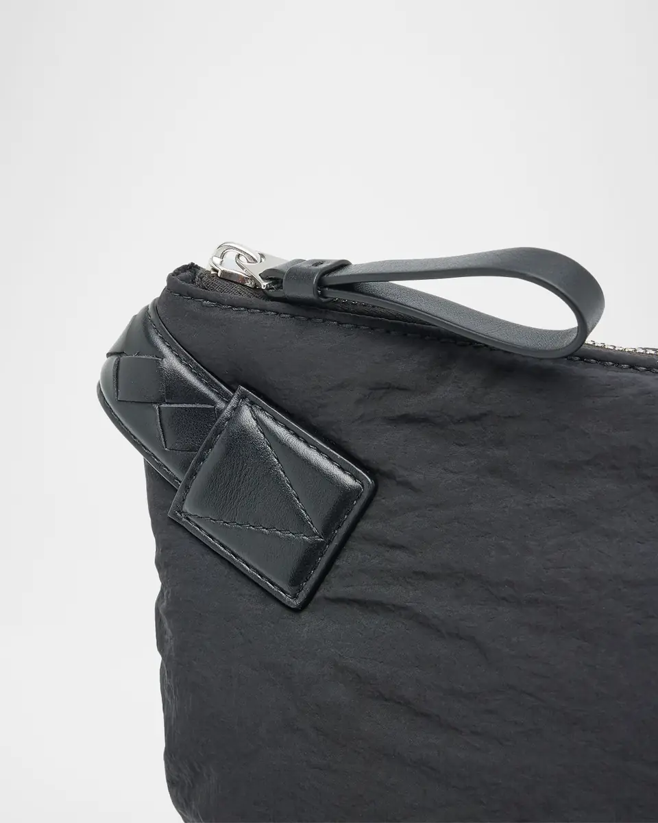 Bottega Veneta Men's Crossroad Paper Nylon Small Pouch | Thumbnail 5