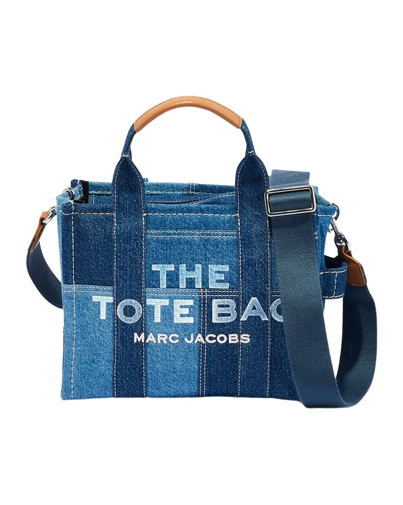 Marc Jacobs The Small Denim Tote Bag | Image 1 Marc Jacobs The Small Denim Tote Bag | Image 1