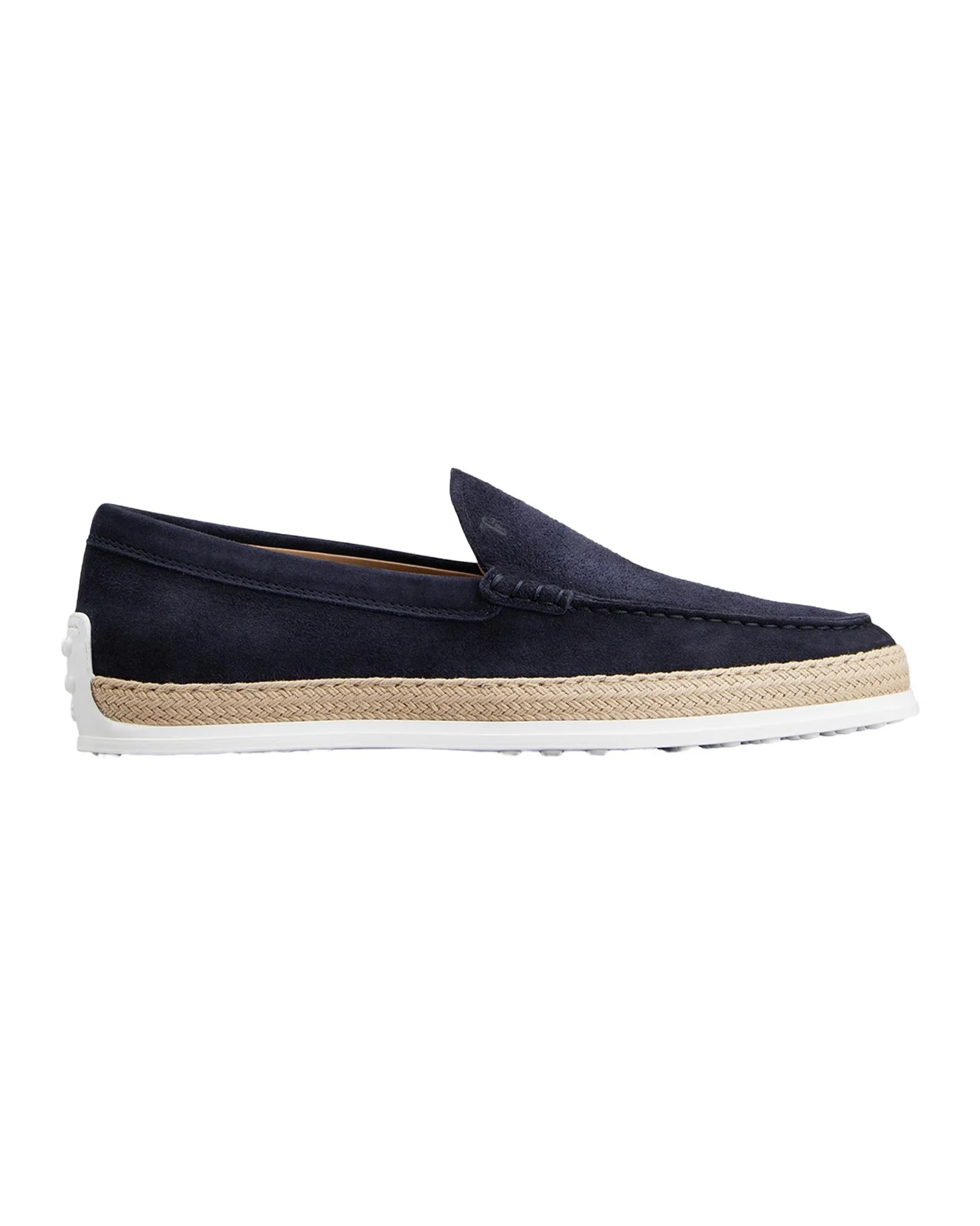 Men's Pantofola Gomma Rafia TV Suede Loafers Men's Pantofola Gomma Rafia TV Suede Loafers