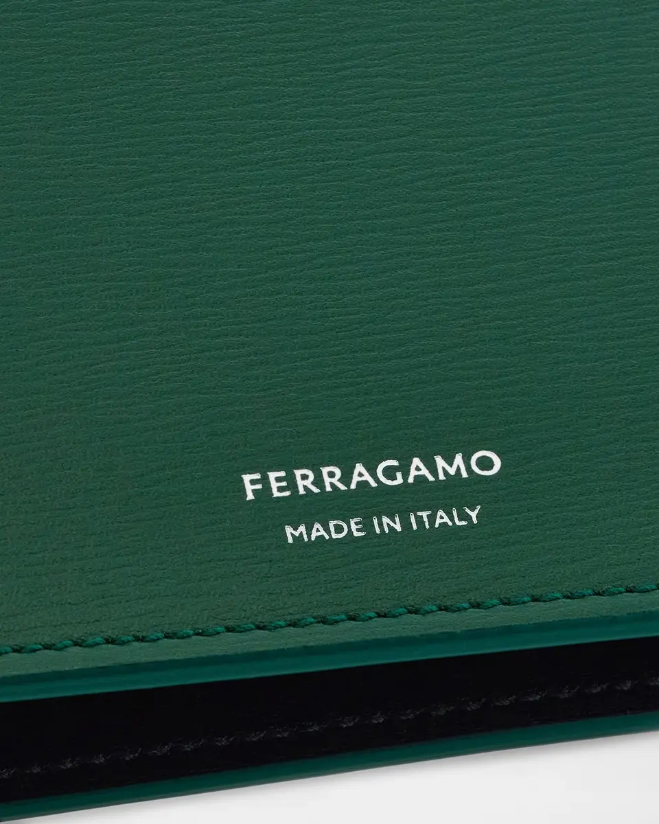 Ferragamo Men's Florence Leather Bifold Wallet | Thumbnail 3 Ferragamo Men's Florence Leather Bifold Wallet | Thumbnail 3