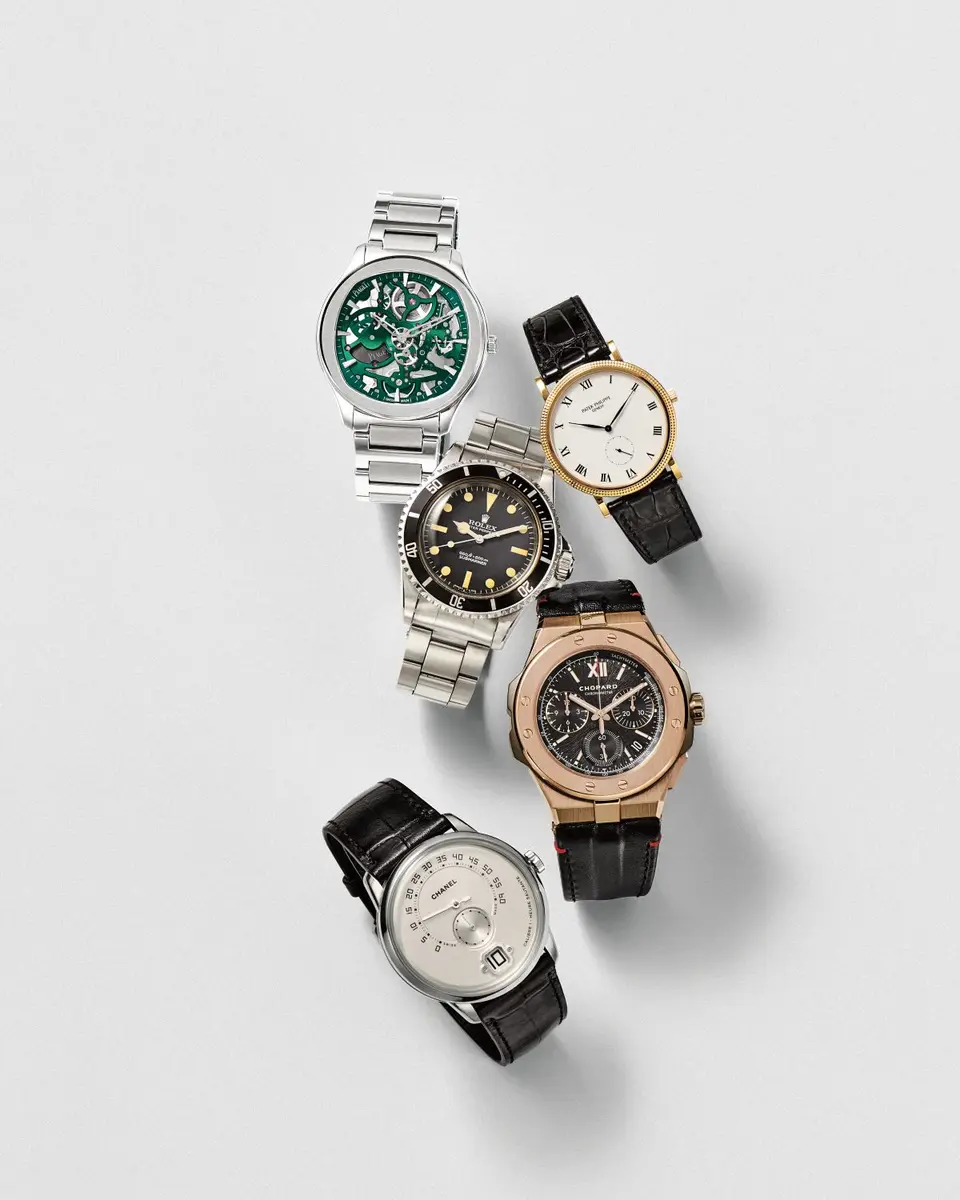 Chopard 44mm Alpine Eagle XL Chrono Watch with Leather Strap | Thumbnail 5 Chopard 44mm Alpine Eagle XL Chrono Watch with Leather Strap | Thumbnail 5