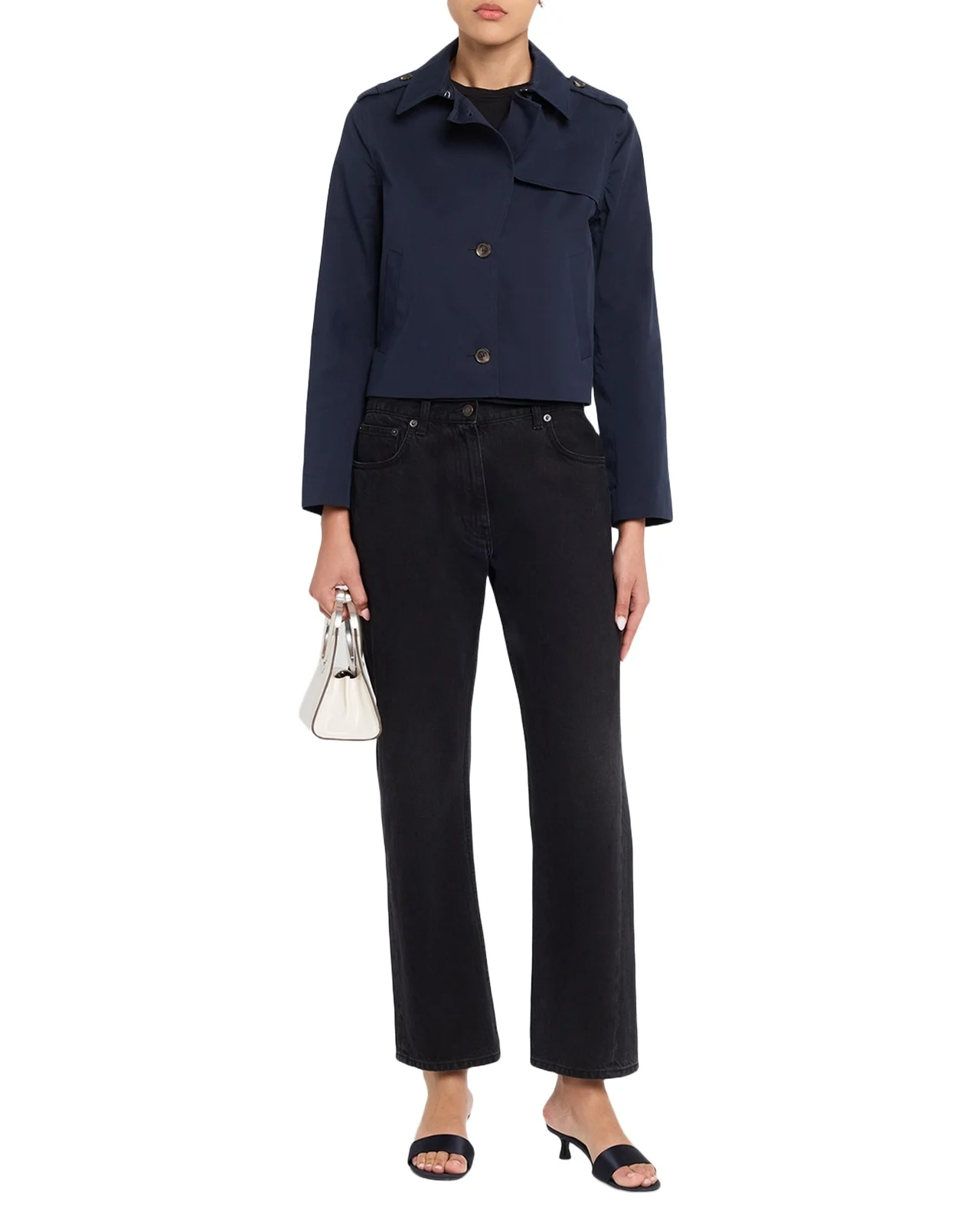 Frame Short Trench Jacket