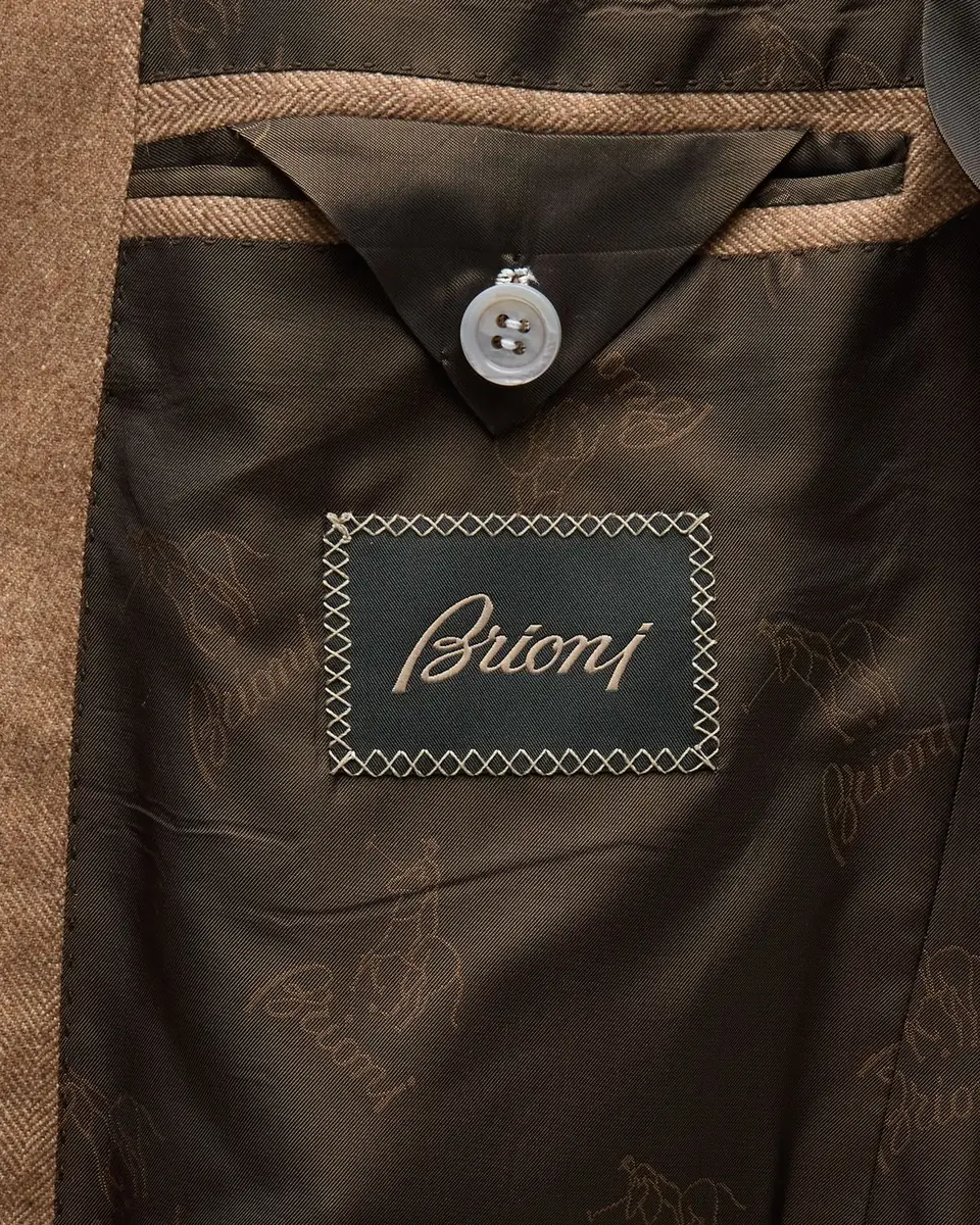 Brioni Men's Herringbone Blazer | Thumbnail 6