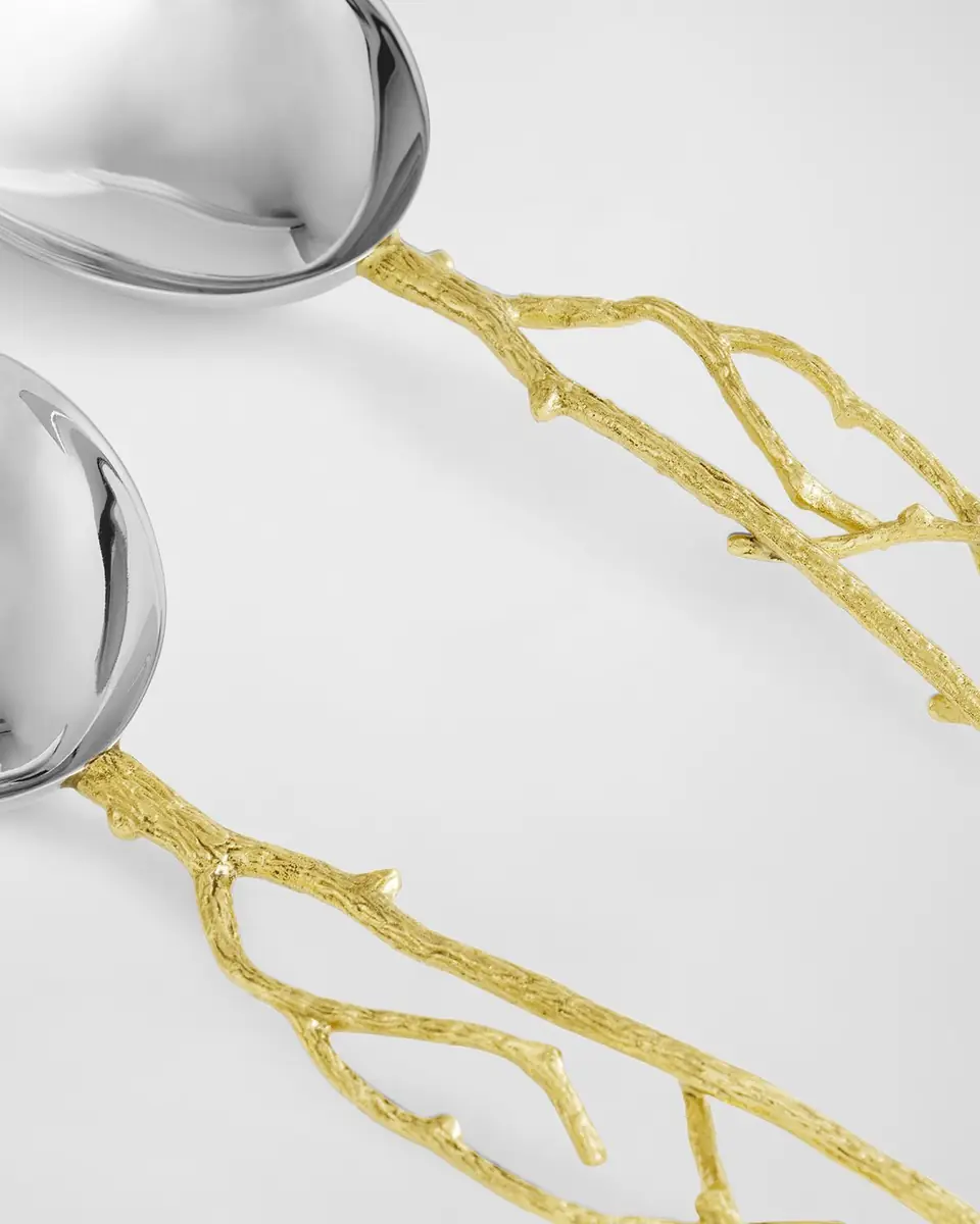 Michael Aram Butterfly Ginkgo White & Gold Serving Set | Thumbnail 2 Michael Aram Butterfly Ginkgo White & Gold Serving Set | Thumbnail 2