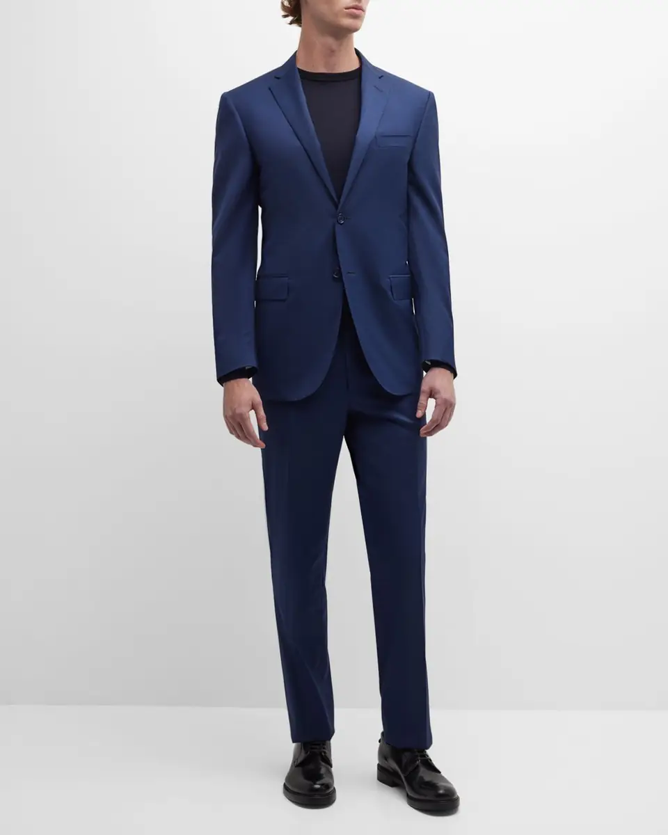 CORNELIANI Men's Tic Academy Suit | Thumbnail 2 CORNELIANI Men's Tic Academy Suit | Thumbnail 2