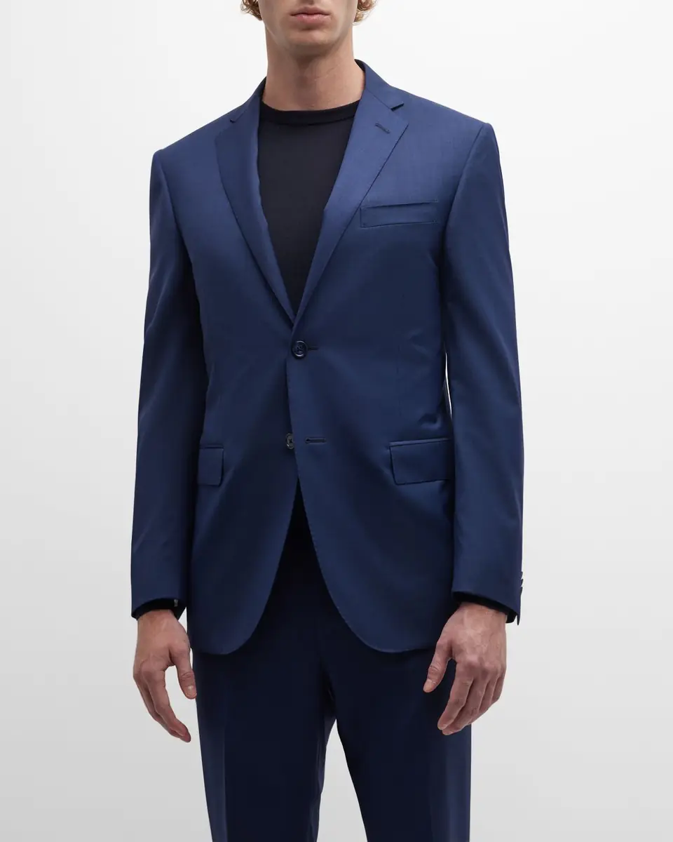 CORNELIANI Men's Tic Academy Suit | Thumbnail 4 CORNELIANI Men's Tic Academy Suit | Thumbnail 4
