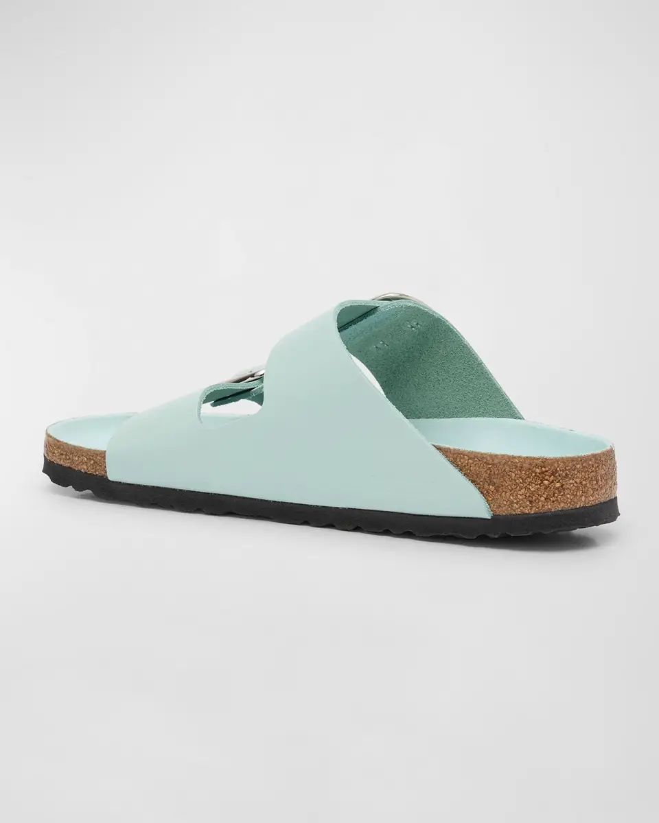 BIRKENSTOCK Arizona Leather Dual-Buckle Slide Sandals | Thumbnail 2 BIRKENSTOCK Arizona Leather Dual-Buckle Slide Sandals | Thumbnail 2