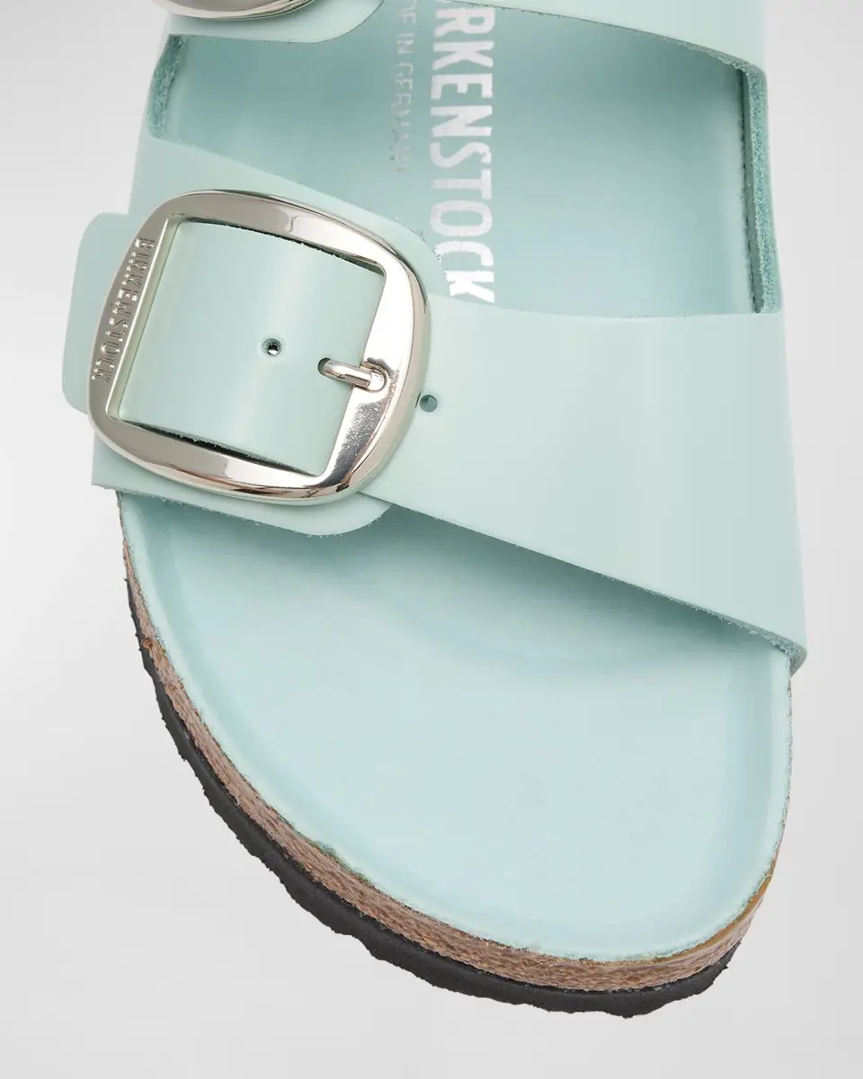 BIRKENSTOCK Arizona Leather Dual-Buckle Slide Sandals | Thumbnail 5 BIRKENSTOCK Arizona Leather Dual-Buckle Slide Sandals | Thumbnail 5