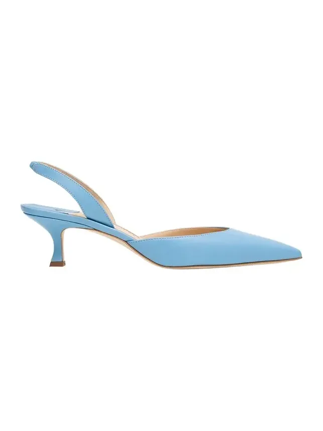 Carolyne Kitten-Heel Halter Pumps