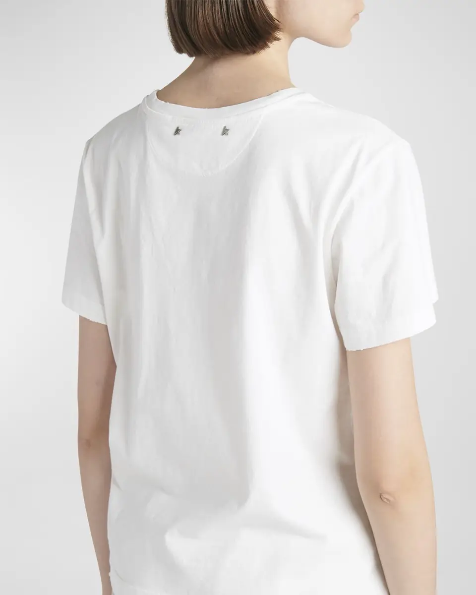 Golden Goose Golden Distressed Short-Sleeve T-Shirt | Thumbnail 5 Golden Goose Golden Distressed Short-Sleeve T-Shirt | Thumbnail 5