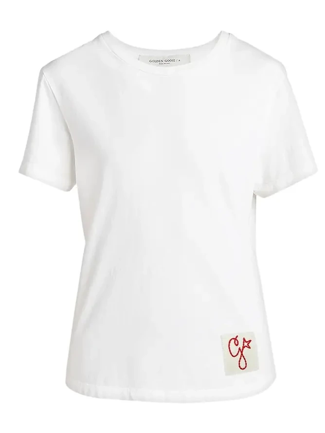 Golden Distressed Short-Sleeve T-Shirt Golden Distressed Short-Sleeve T-Shirt