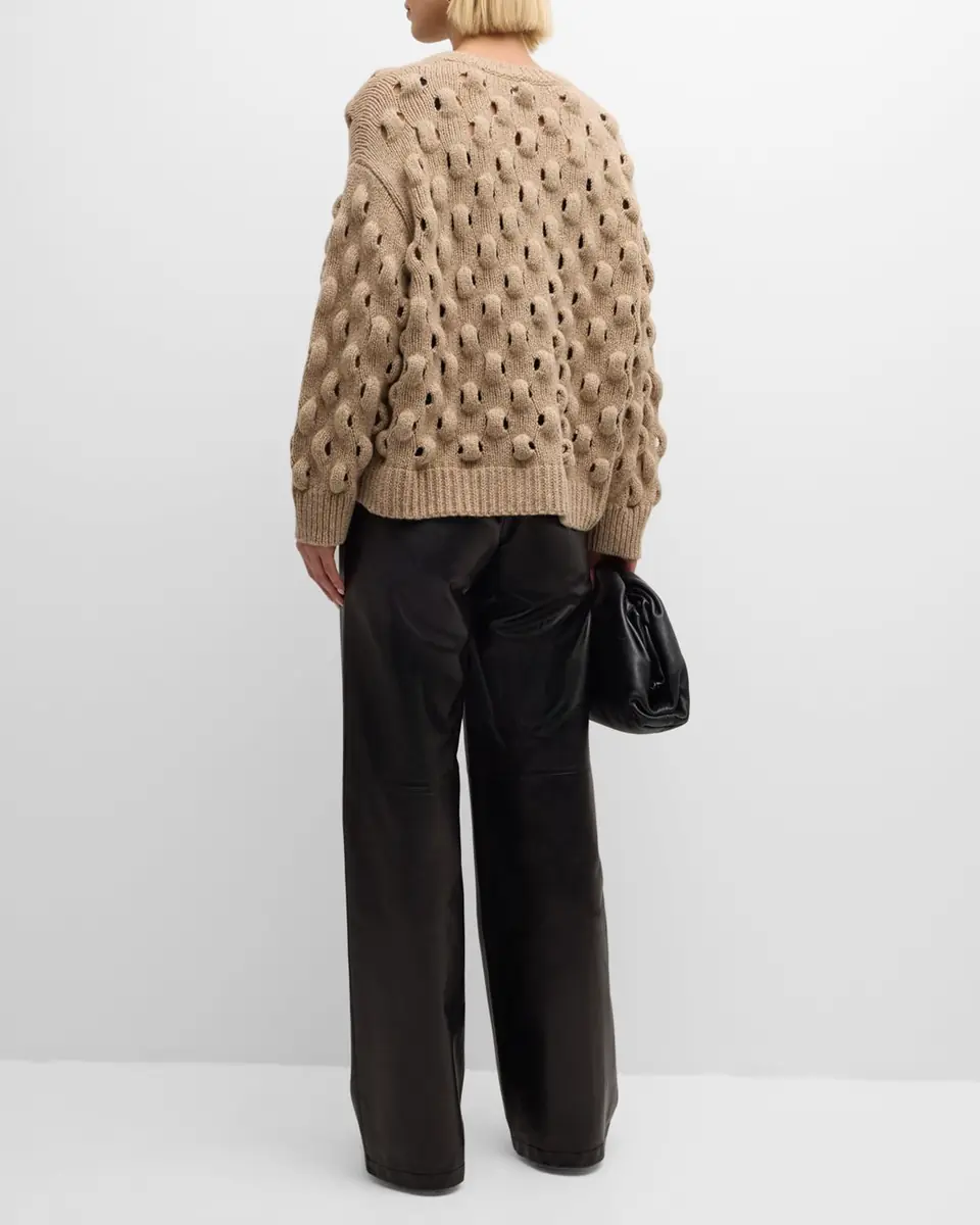 Lafayette 148 New York Sullivan Straight-Leg Nappa Leather Pants | Thumbnail 6