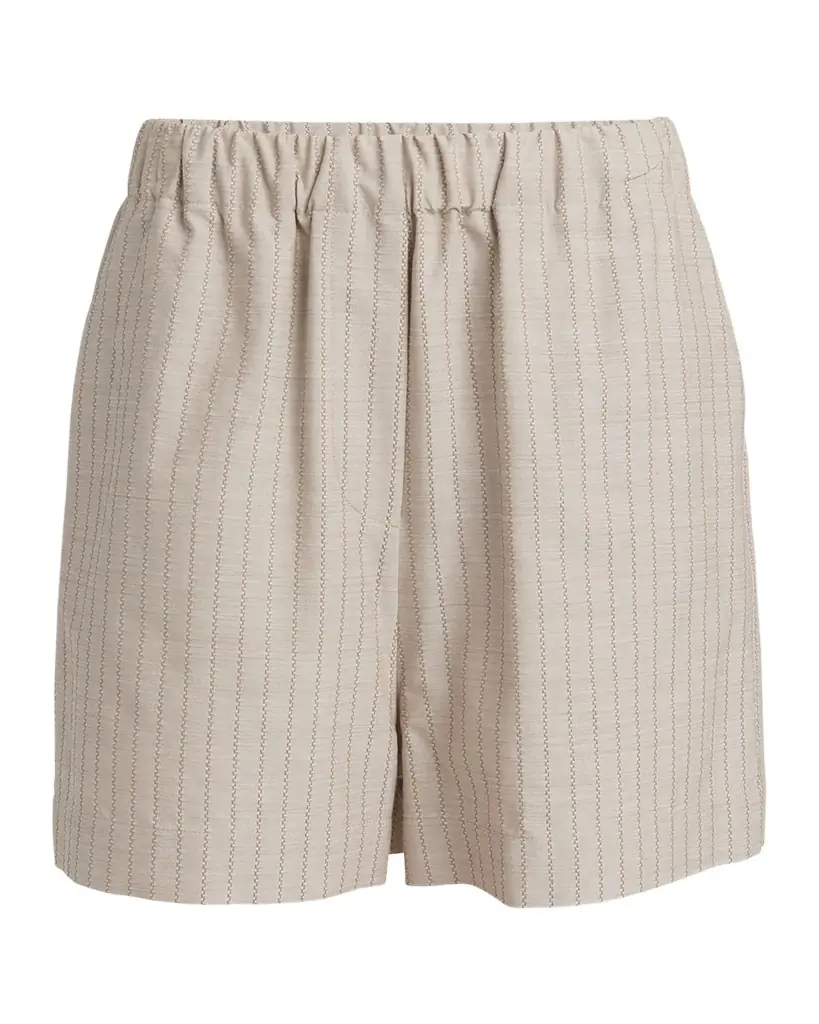Golden Goose Stripe Jacquard Pull-On Shorts | Image 1 Golden Goose Stripe Jacquard Pull-On Shorts | Image 1