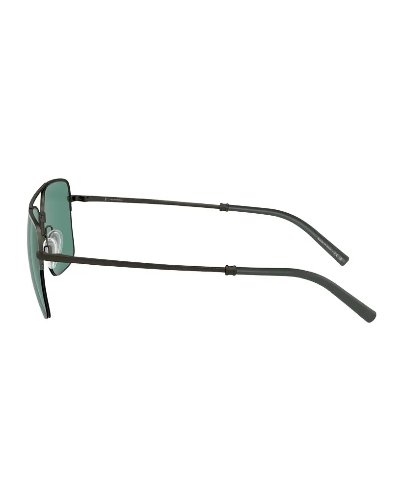 Oliver Peoples x Federer Men's R-2 Metal Aviator Sunglasses | Image 1 Oliver Peoples x Federer Men's R-2 Metal Aviator Sunglasses | Image 1