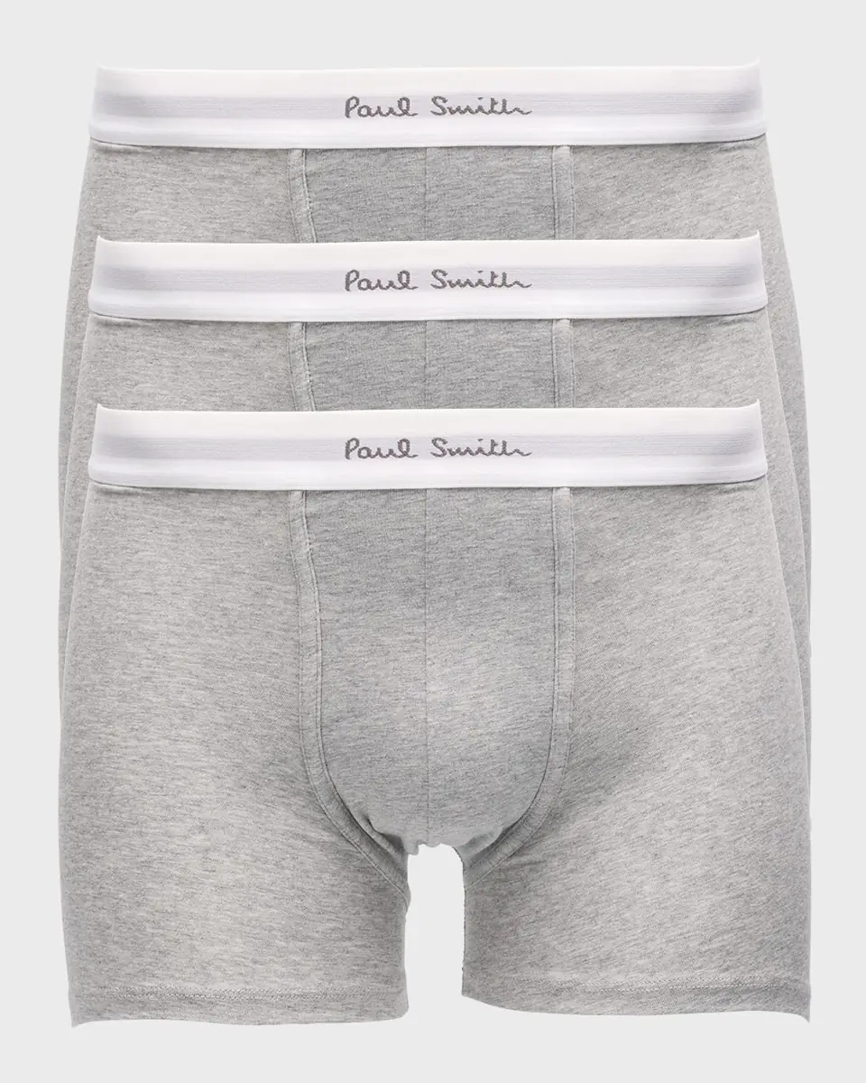 Paul Smith Men's 3-Pack Long Leg Trunks | Thumbnail 2