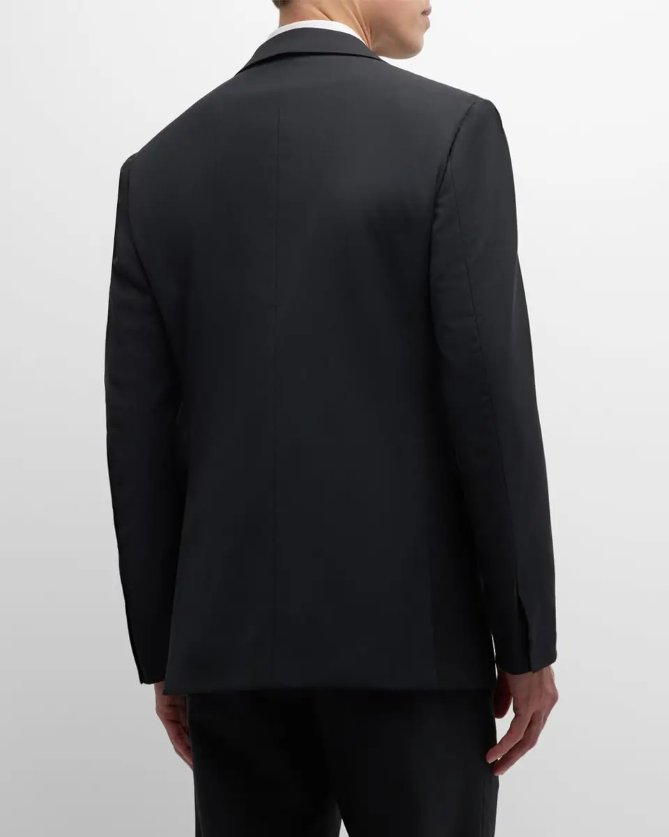Brioni Men's Tonal Stripe Stretch Wool Suit | Thumbnail 5
