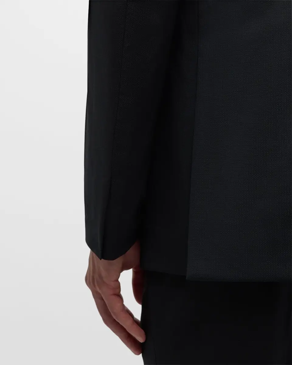 Brioni Men's Tonal Stripe Stretch Wool Suit | Thumbnail 9
