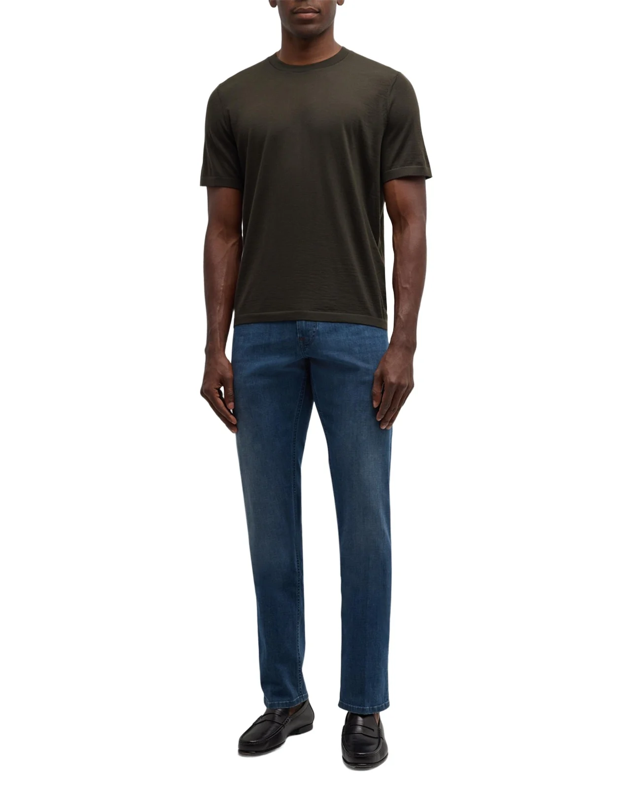 Men's Cashmere Crewneck T-Shirt