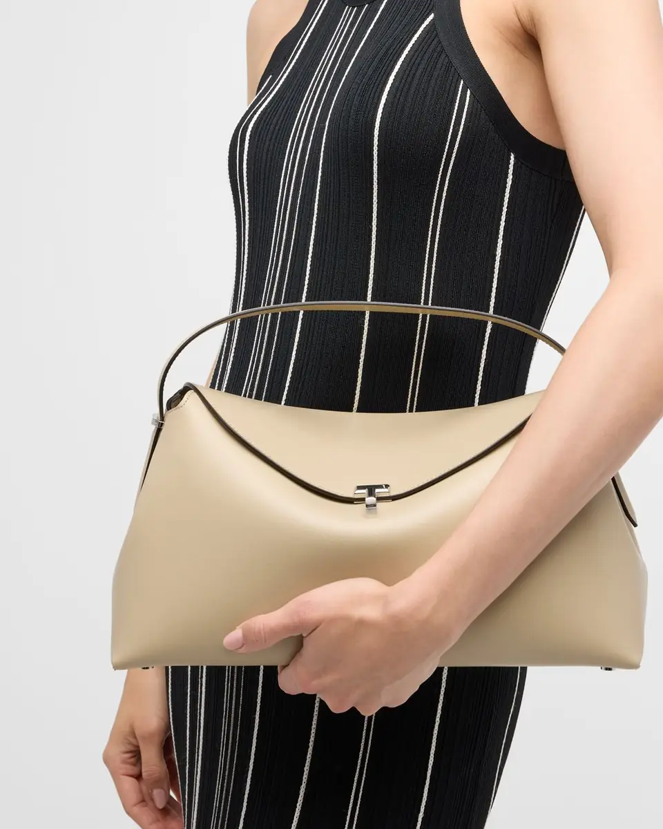 Toteme T-Lock Smooth Leather Top-Handle Bag | Thumbnail 8 Toteme T-Lock Smooth Leather Top-Handle Bag | Thumbnail 8