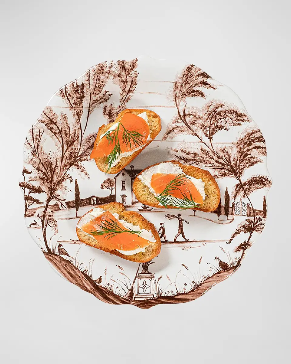 Juliska Country Estate Harvest Assorted Party Plates, Set of 4 | Thumbnail 2 Juliska Country Estate Harvest Assorted Party Plates, Set of 4 | Thumbnail 2