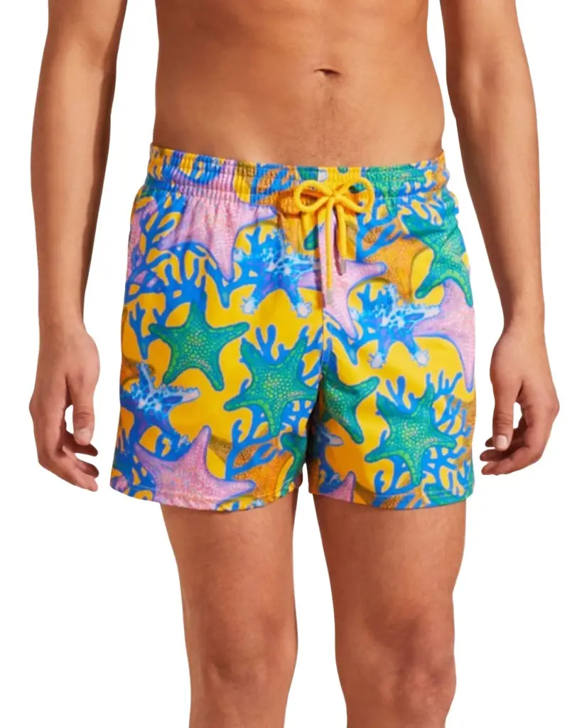 Men's Glowed Star Swim Shorts