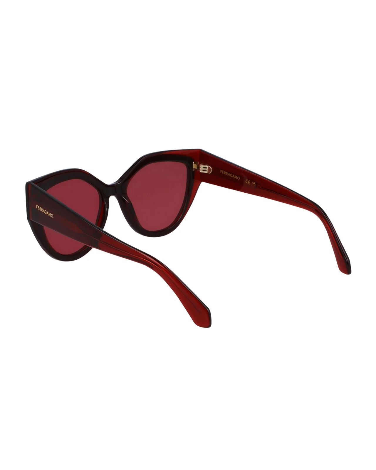Ferragamo Classic Logo Acetate Cat-Eye Sunglasses