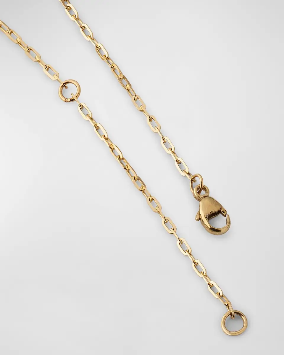 JIA JIA 14K Large Crystal Quartz and Diamond Bar Necklace | Thumbnail 4 JIA JIA 14K Large Crystal Quartz and Diamond Bar Necklace | Thumbnail 4
