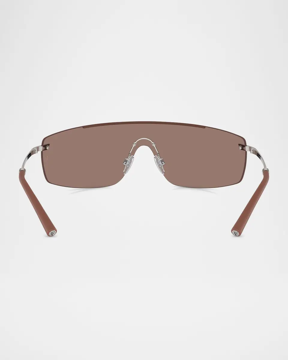 Oliver Peoples x Roger Federer Men's R-5 Metal Shield Sunglasses | Thumbnail 3