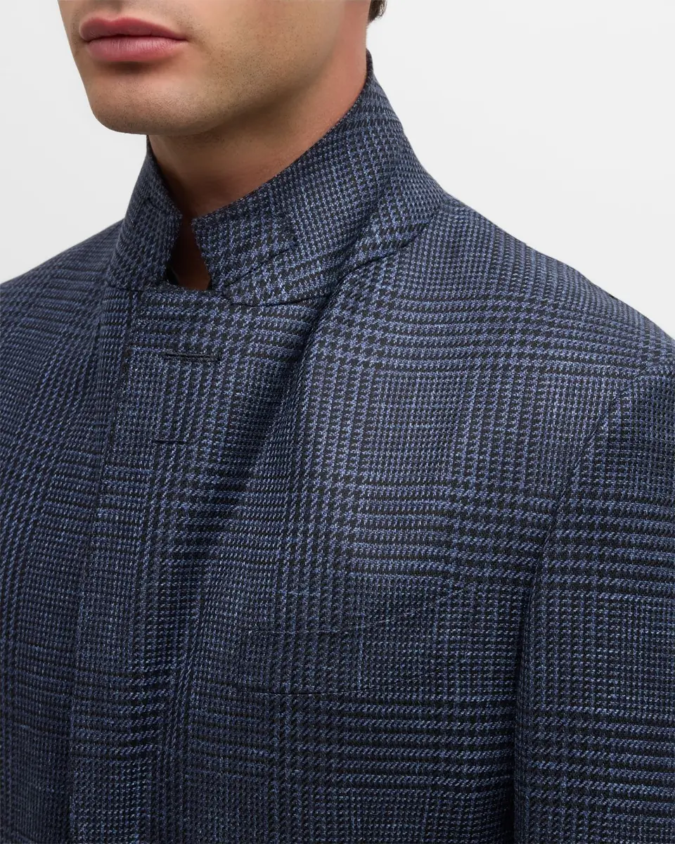 Tom Ford Men's Shelton Prince of Wales Sport Coat | Thumbnail 7