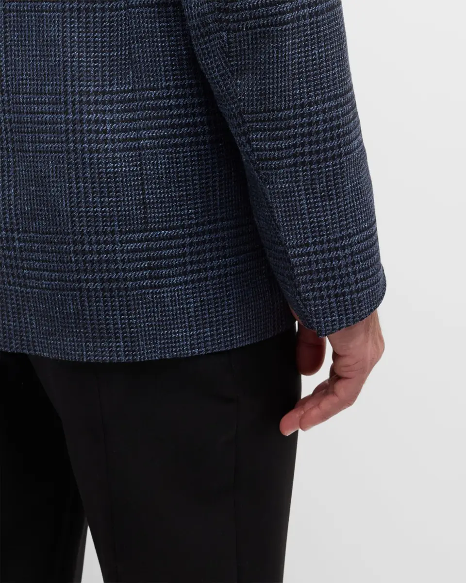 Tom Ford Men's Shelton Prince of Wales Sport Coat | Thumbnail 8