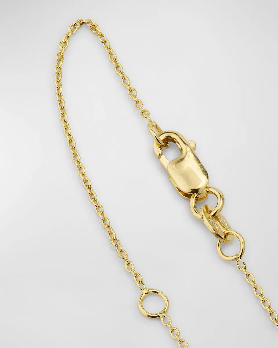 Roberto Coin 18K Key Pendant Necklace with Diamonds | Thumbnail 4 Roberto Coin 18K Key Pendant Necklace with Diamonds | Thumbnail 4