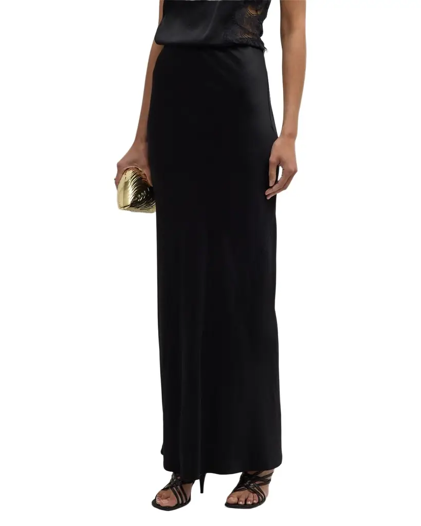 A.L.C. Greta Satin Maxi Skirt | Image 1 A.L.C. Greta Satin Maxi Skirt | Image 1