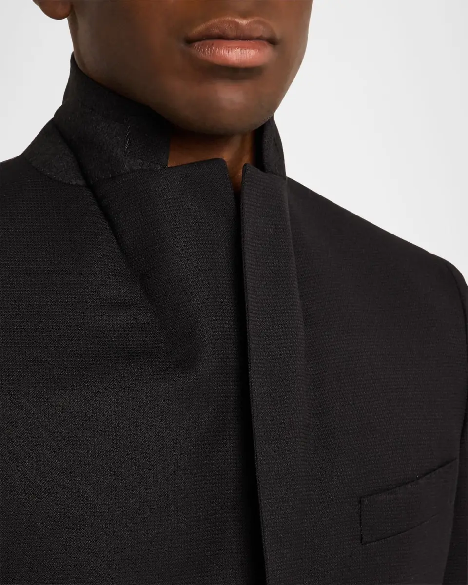 Brioni Men's Textured Wool Blazer | Thumbnail 7