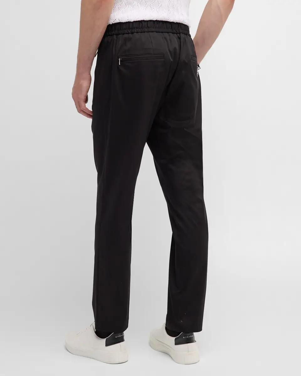 Dolce & Gabbana Men's Stretch Cotton Drawstring Pants | Thumbnail 3