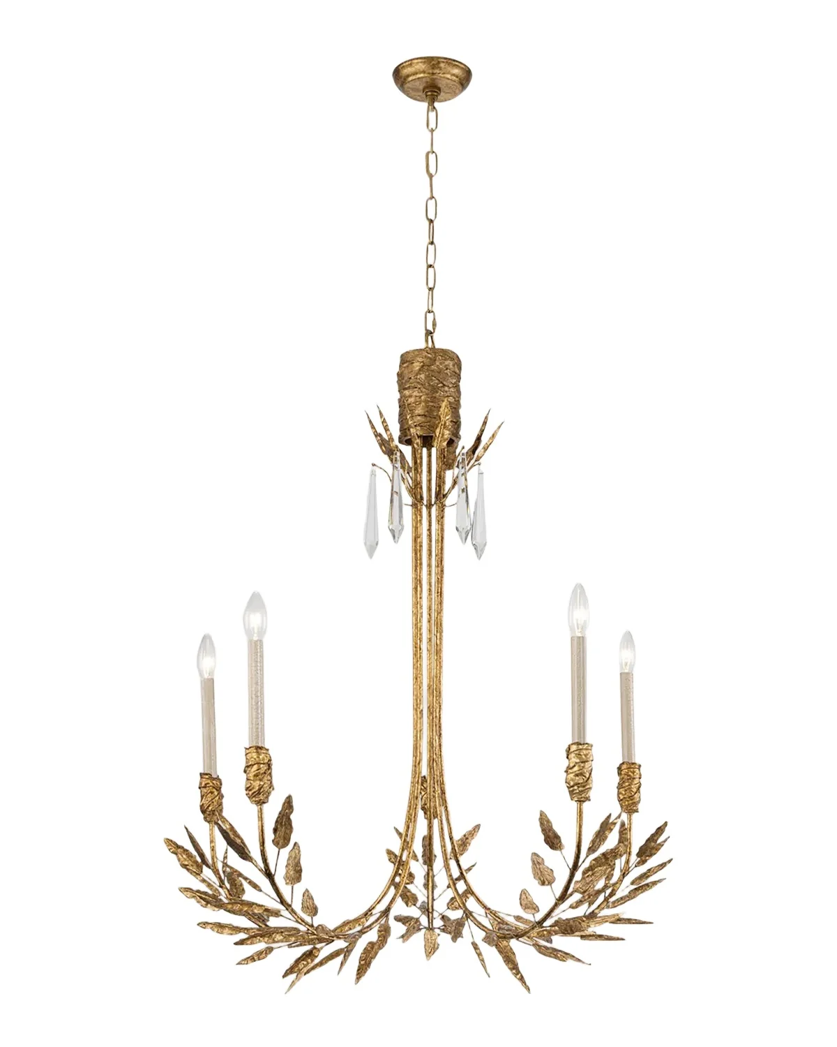 Lucas McKearn Palm d 'Or 5-Light Chandelier