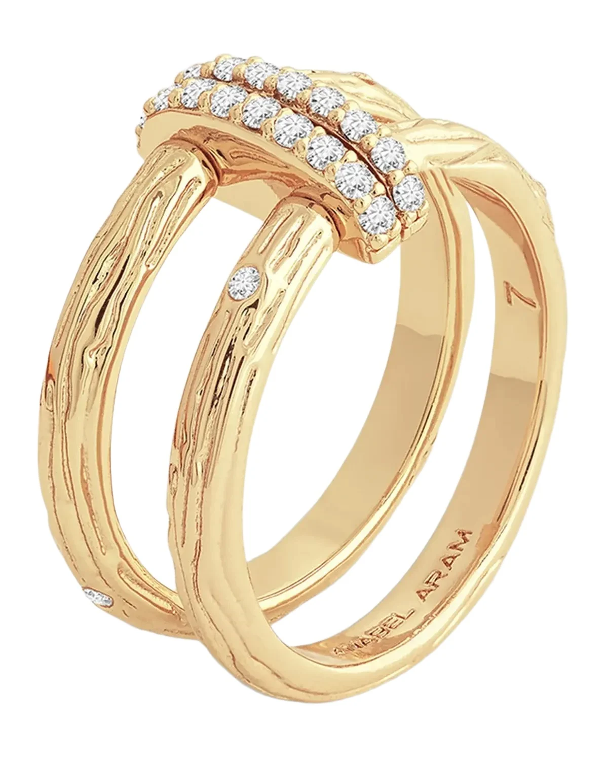 Enchanted Forest Chain Double Ring