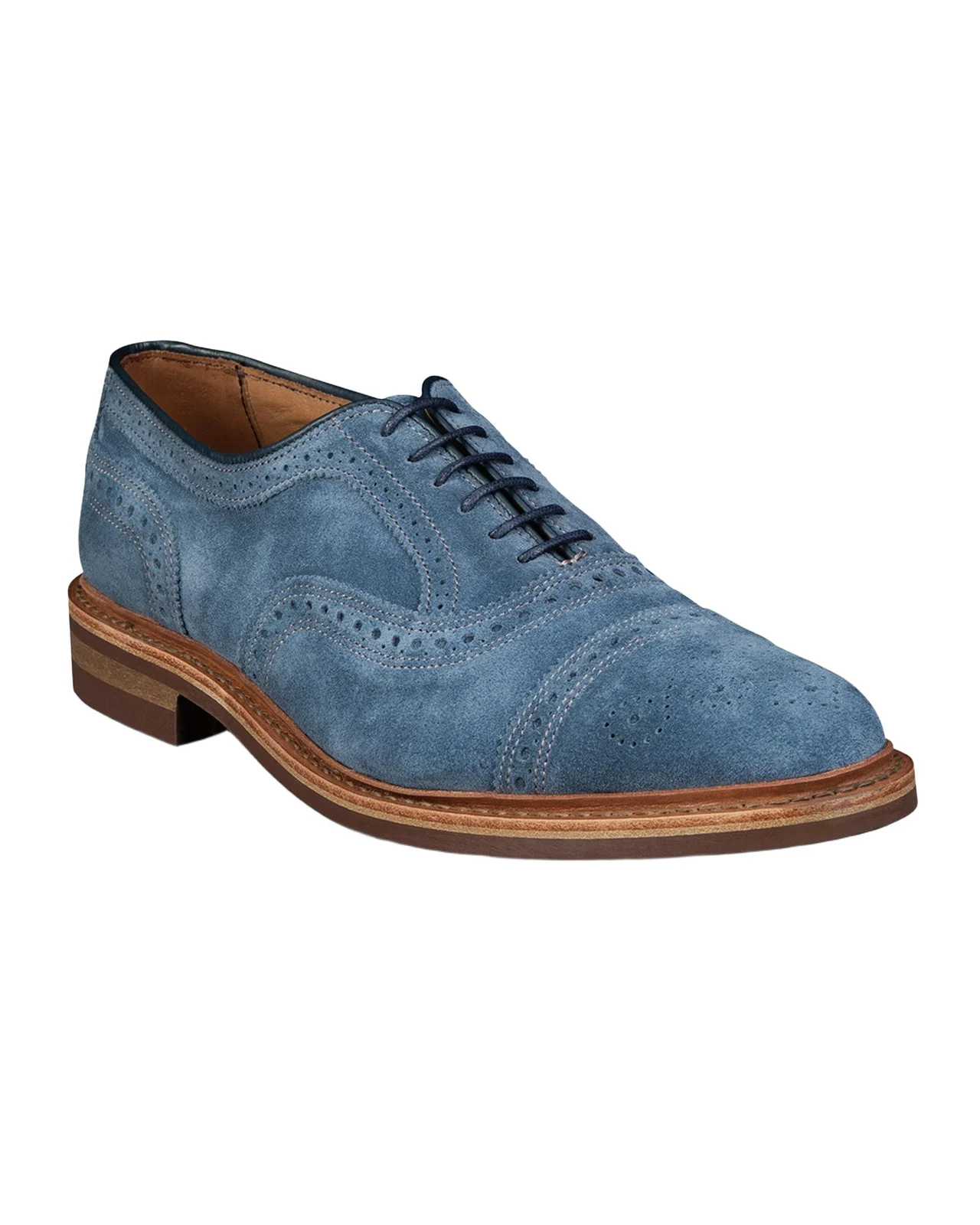 Men's Strandmok Suede Cap-Toe Oxfords Men's Strandmok Suede Cap-Toe Oxfords