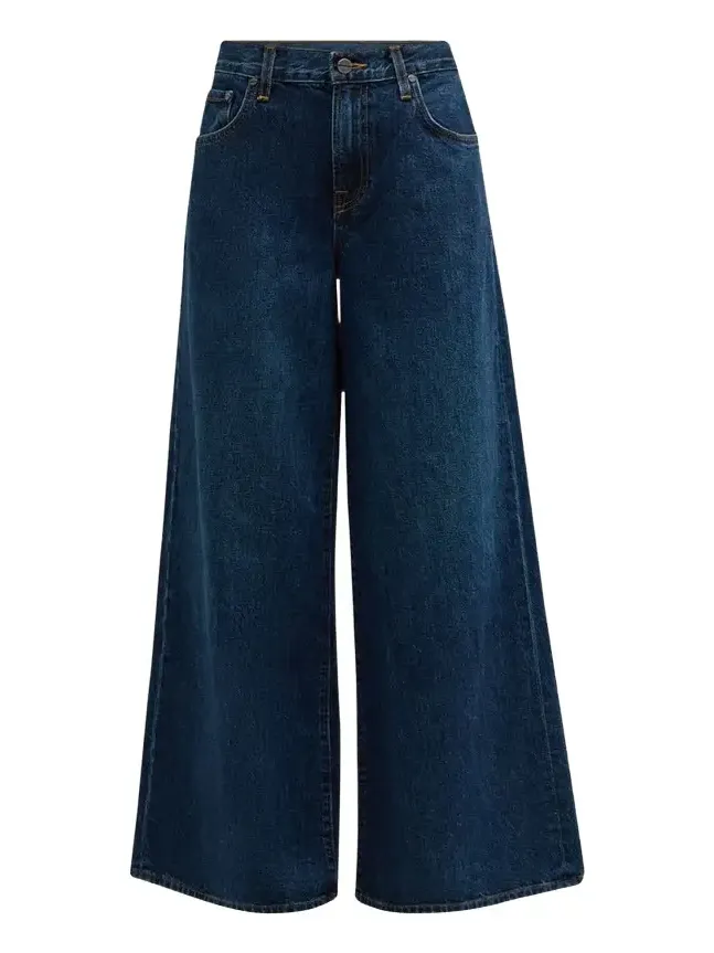 Tiny Dancer Wide-Leg Denim Jeans Tiny Dancer Wide-Leg Denim Jeans