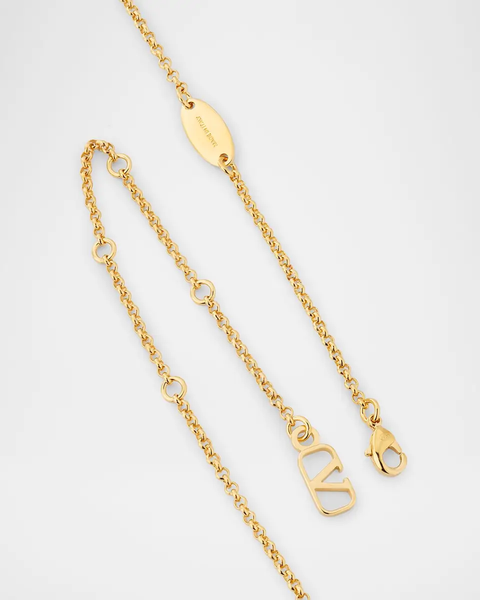 Valentino Garavani VLogo Signature Pendant Necklace | Thumbnail 4