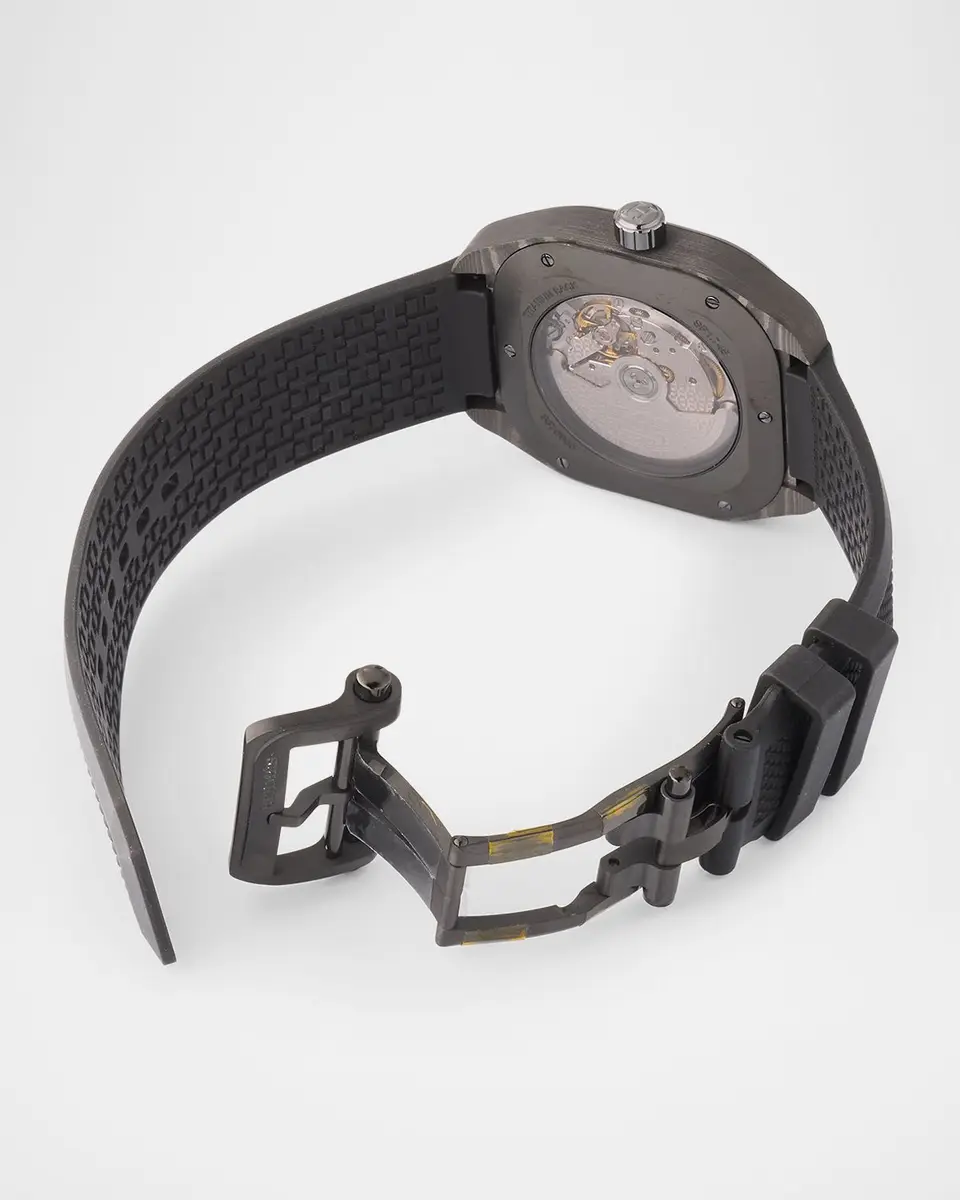 HERMÈS Hermès H08 Black Rubber Watch, 42 mm | Thumbnail 3 HERMÈS Hermès H08 Black Rubber Watch, 42 mm | Thumbnail 3
