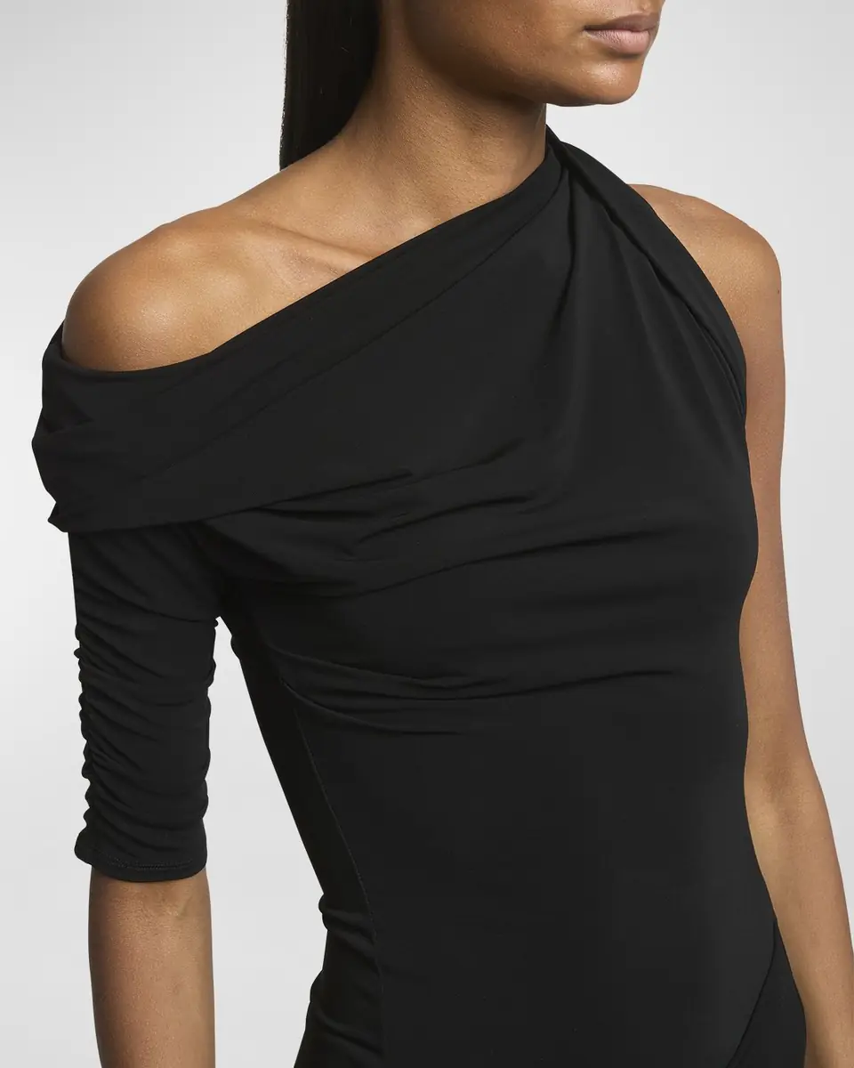 Jacquemus Long Draped Dress | Thumbnail 5 Jacquemus Long Draped Dress | Thumbnail 5