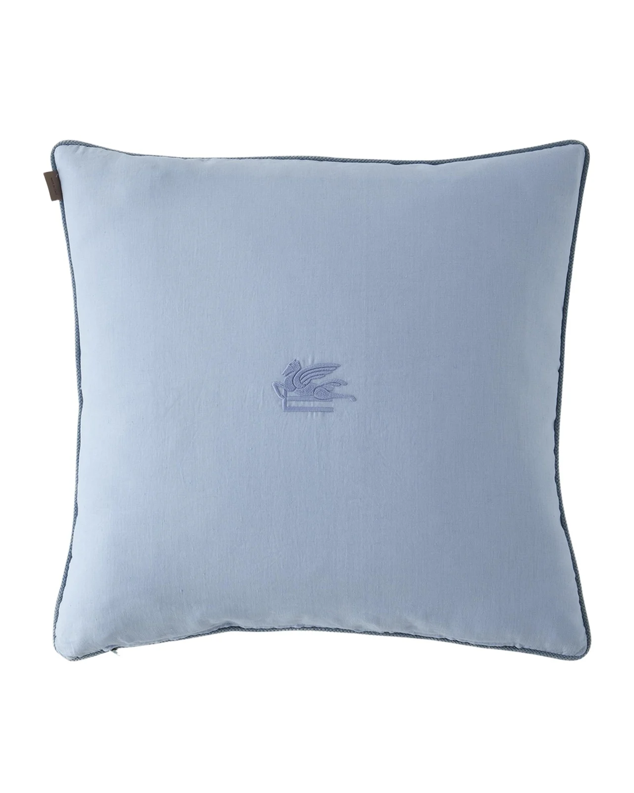 Etro Calathea Embroidered Pillow with Cord, 24" Square