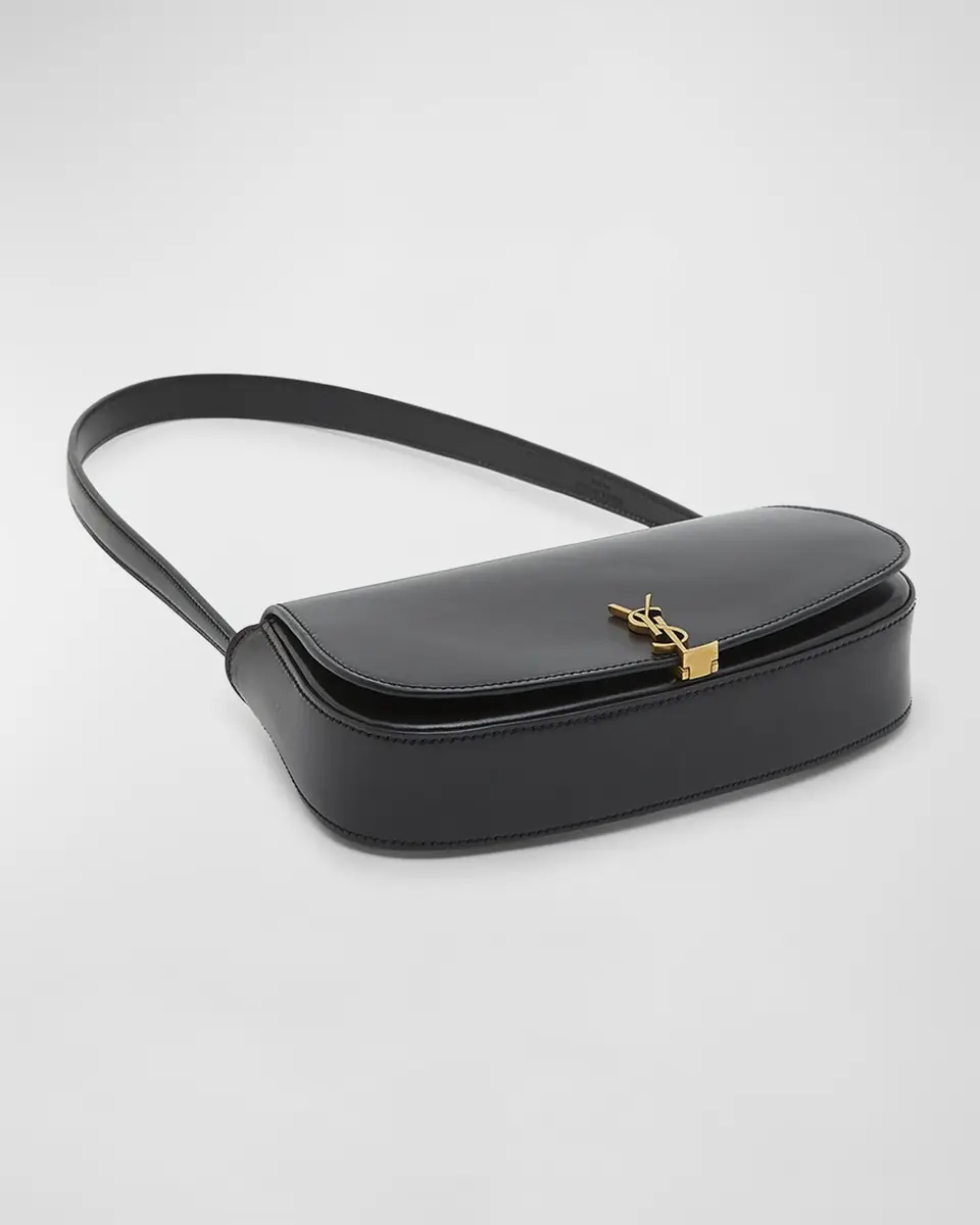 Saint Laurent Voltaire Mini YSL Flap Leather Shoulder Bag | Thumbnail 12 Saint Laurent Voltaire Mini YSL Flap Leather Shoulder Bag | Thumbnail 12