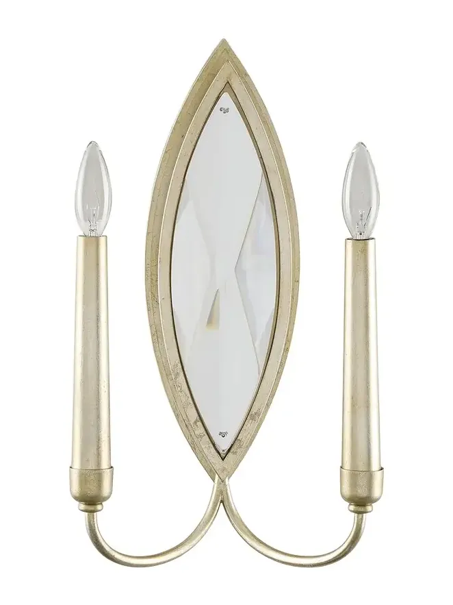 John-Richard Collection Petaline 17" 2-Light Wall Sconce