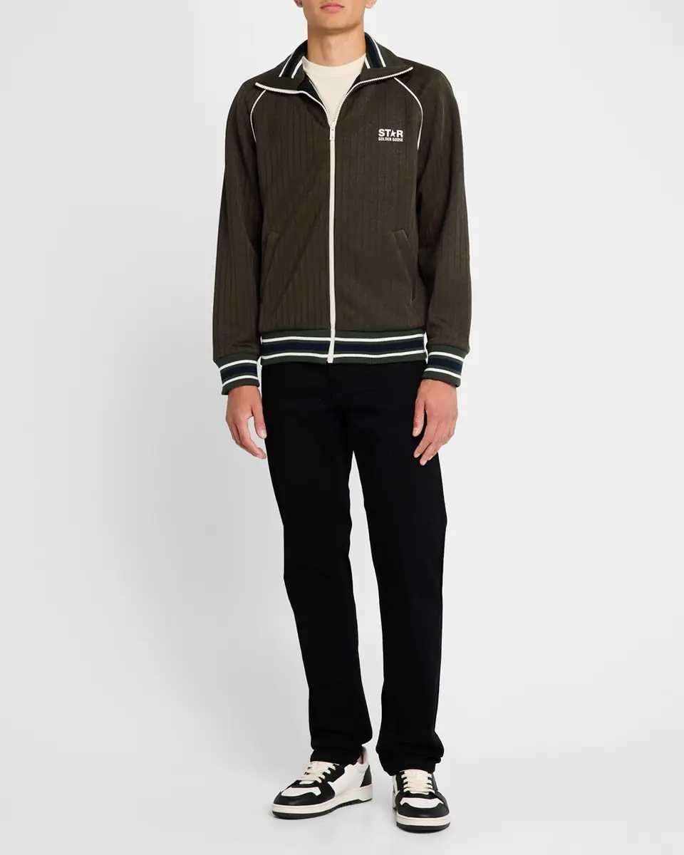 Golden Goose Men's Star MS Raglan Track Jacket | Thumbnail 2 Golden Goose Men's Star MS Raglan Track Jacket | Thumbnail 2