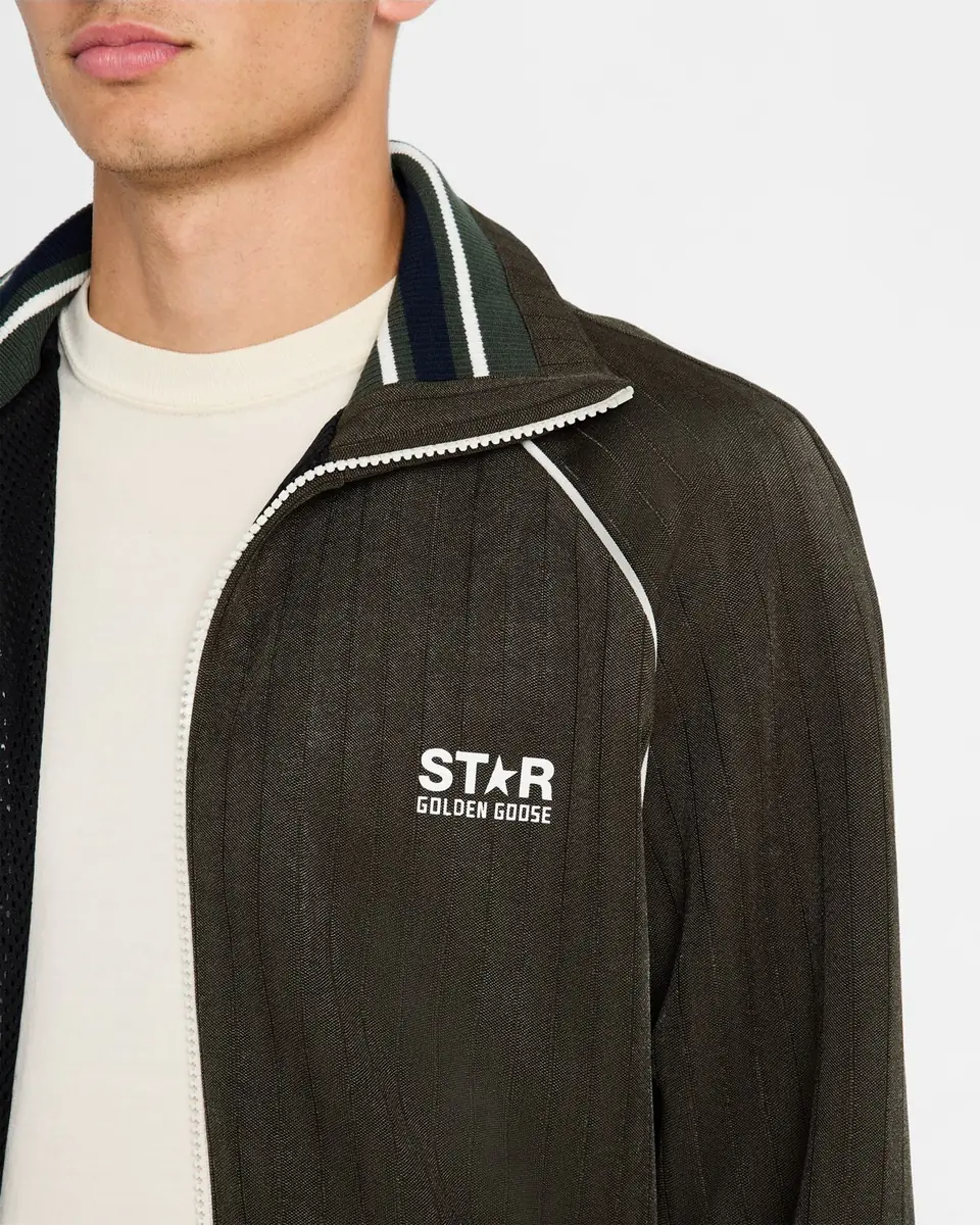 Golden Goose Men's Star MS Raglan Track Jacket | Thumbnail 5 Golden Goose Men's Star MS Raglan Track Jacket | Thumbnail 5