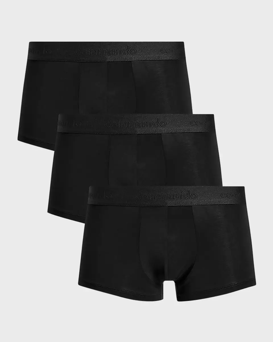Commando Men's 3-Pack Micro-Modal Trunks | Thumbnail 2
